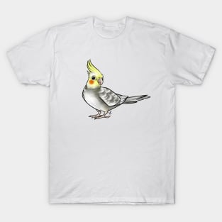 Bird - Cockatiel - Pied T-Shirt